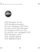 Palm GPS NAVIGATOR CAR KIT Manuel utilisateur