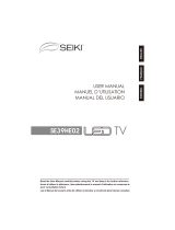 Seiki SE39HE02 Manuel utilisateur