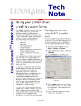 Lexmark 2480 - Forms Printer B/W Dot-matrix Tech Note