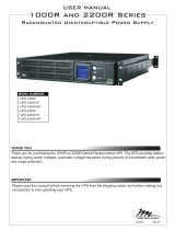 Middle Atlantic Products UPS-1000R-IP Manuel utilisateur