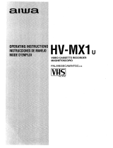 Aiwa HV-MX1u Le manuel du propriétaire