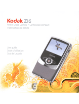 Kodak ZI6 - Pocket Video Camera Camcorder Manuel utilisateur