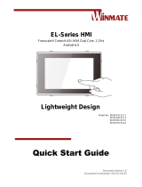 Winmate EL Series Quick Start Manuals