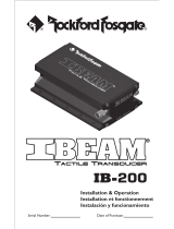 Rockford Fosgate IBeam IB-200 Mode d'emploi