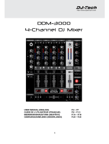 DJ-Tech DDM-3000 Manuel utilisateur