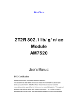 Abocom AM7520 Manuel utilisateur