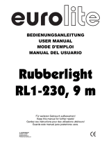 EuroLite Rubberlight RL1-230 Manuel utilisateur