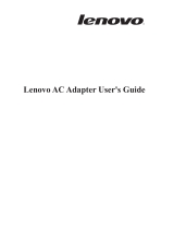 Lenovo AC Adapter Manuel utilisateur