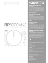 Reloop RP8000MK2 Manuel utilisateur