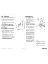 Tektronix PHASER 740 Guide d'installation