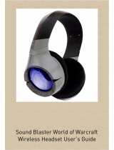 Creative SOUND BLASTER WORLD OF WARCRAFT HEADSET - Manuel utilisateur