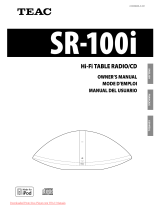 TEAC SR-100I Le manuel du propriétaire