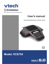 VTech VCS754 Manuel utilisateur