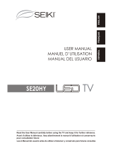 Seiki SE32HY Manuel utilisateur