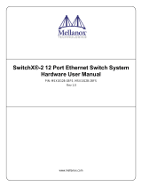 Mellanox Technologies SwitchX-2 SX1012 Manuel utilisateur