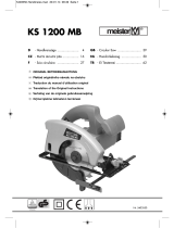 Meister KS 1200 MB Original Instructions Manual