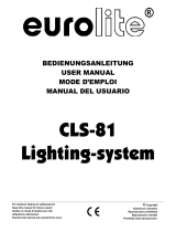 EuroLite CLS-81 Manuel utilisateur