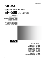 Sigma EF-500 Manuel utilisateur
