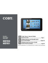 Coby Kyros MID7046 Series Guide de démarrage rapide