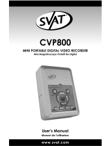 SVAT Electronics CVP800 Manuel utilisateur