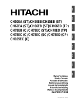 Hitachi CH78EC (SC) Le manuel du propriétaire