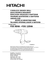 Hitachi FDS 12DVA Handling Instructions Manual