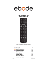 Ebode TAKE 6 IR+RF Manuel utilisateur