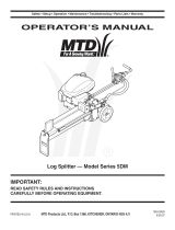 MTD 5DM Series Manuel utilisateur
