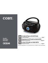 Coby CX-CD240 Manuel utilisateur