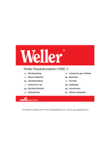 Weller WMD 3 Operating Instructions Manual