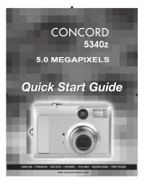 Concord Camera 5340z Guide de démarrage rapide