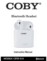 Coby CETW-510 Manuel utilisateur