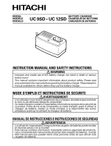 Hitachi UC 12SD Instruction Manual And Safety Instructions