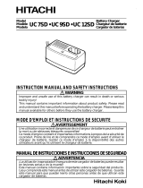 Hitachi UC 7SD Instruction Manual And Safety Instructions