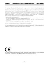 CTX VL710 Operating Instructions Manual