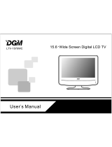 DGM LTV-1570WC Manuel utilisateur