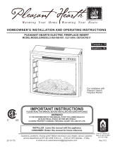 Pleasant Hearth GLF-2404 Homeowner's Installation And Operating Instructions Manual