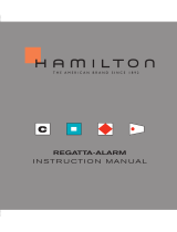 Hamilton Regatta-alarm Manuel utilisateur