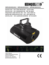 HQ Power Krystal RGV380 RGV laser projector Manuel utilisateur