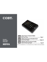 Coby MID7016 Le manuel du propriétaire