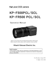Hitachi KP-F500PCL/SCL Mode d'emploi