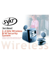 Svat 2.4 GHz Wireless B/W Security System Manuel utilisateur