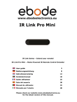 Ebode IR Link Pro Mini Manuel utilisateur