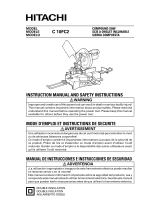 Hitachi C 10FC2 Instruction Manual And Safety Instructions