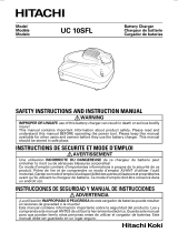 Hitachi UC 10SFL Safety Instructions And Instruction Manual