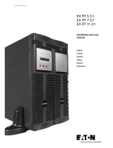 Eaton EX RT 5 3:1 Installation and User Manual