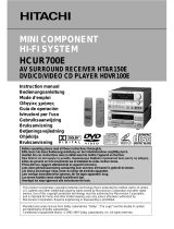 Hitachi HTAR150E Manuel utilisateur