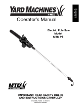 MTD Yard Machines MTD PS Manuel utilisateur