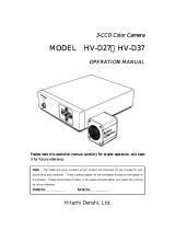 Hitachi HV-D27 Mode d'emploi