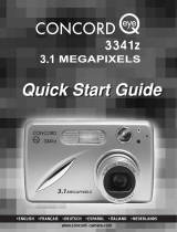 Concord Camera 3341Z   Questio Guide de démarrage rapide